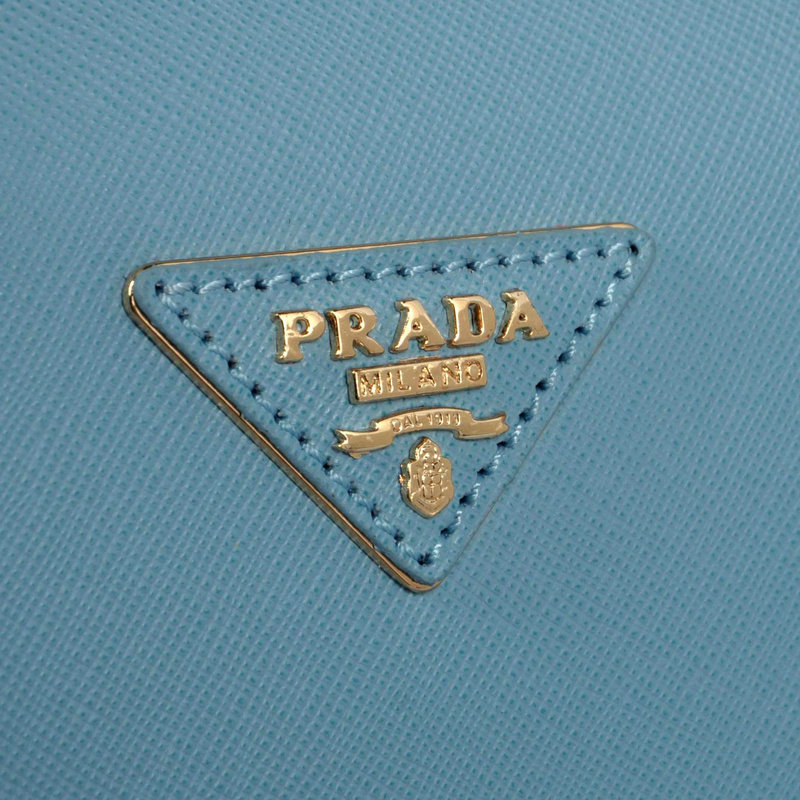 2014 Prada Saffiano Leather Two Handle Bag BN2780 light blue for sale - Click Image to Close